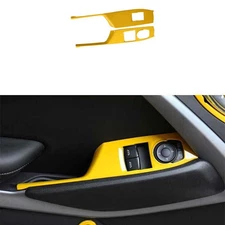 Glass Window Lifting 16-21 Yellow Steel For Chevrolet Camaro Panel Decoration