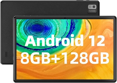 SGIN Tablet 10,1 Zoll 8GB RAM 128GB Speicher Android 12 Tablet PC 800x1280 IPS