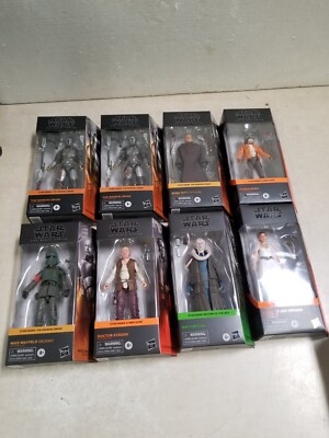 Box of 8 - Star Wars Assorted Black Series 6'' Action Figure