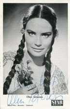 Ellen Schwiers GERMAN ACTRESS autograph, signed vintage photo