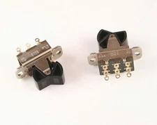 10x STACKPOLE switch Rocker Miniature MR-DPDT-1A