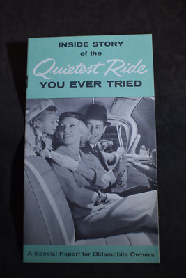 1960 The Quietest Ride You Ever Tried...Special Report for Oldsmobile Owners