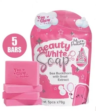 You Glow Babe Beauty White Soap Sea Buckthorn with Snail Extract - 5 Bars x 70g