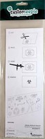 Customeeple Airbrush Stencil Airbrush Stencil - Bakunin Mint on sale Customeeple Airbrush Stencil Airbrush Stencil - Bakunin Mint on sale