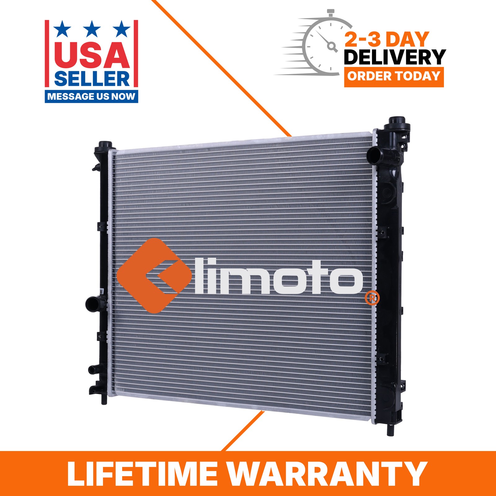 Radiator | Fits Cadillac SRX 04-07, STS 05-09