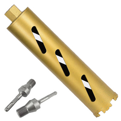 2.5'' Dry Core Drill Bits for Cured Concrete with Rebar Brick Block Masonry Etc 1