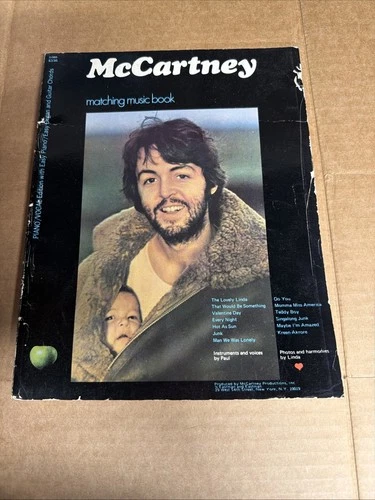 Paul McCartney, Self title, Vintage Original Vinyl LP, Apple record vg+