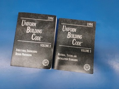 1994 Uniform Building Code - 2, 3 Volume Set