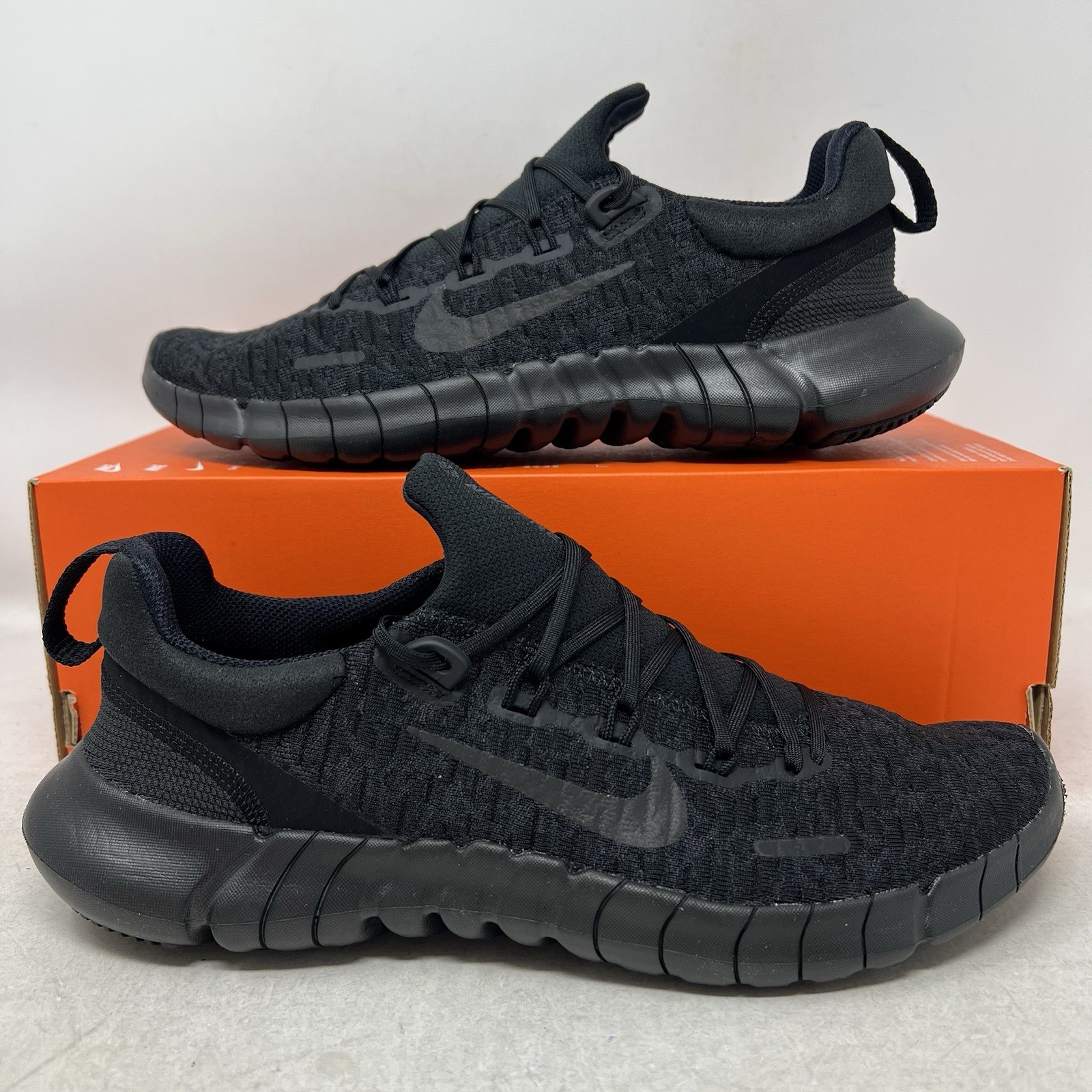 Nike Free Run 5.0 Black Off Noir Men's Shoes Sneakers No Lid CZ1884-004