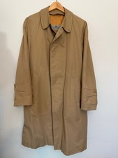 Aquascutum Aqua 5 men's vintage trench coat 38S, lined, original Ivy style
