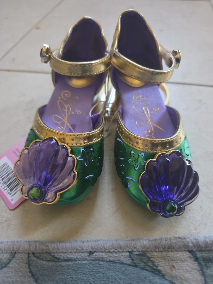 Ariel Disney Signature Shoes Heels Girls Us Size 7/8 New Disney Princess - Image 3 of 4