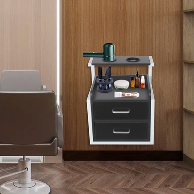 Salon Wall Cabinet, Wall Mounted Salon Storage Cabinet, Storage Cabinet for Hair
