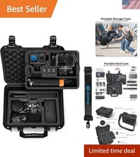 DJI Osmo Action 6/5/4/3 Waterproof Hard Case with Compartments, Standard  Ad...