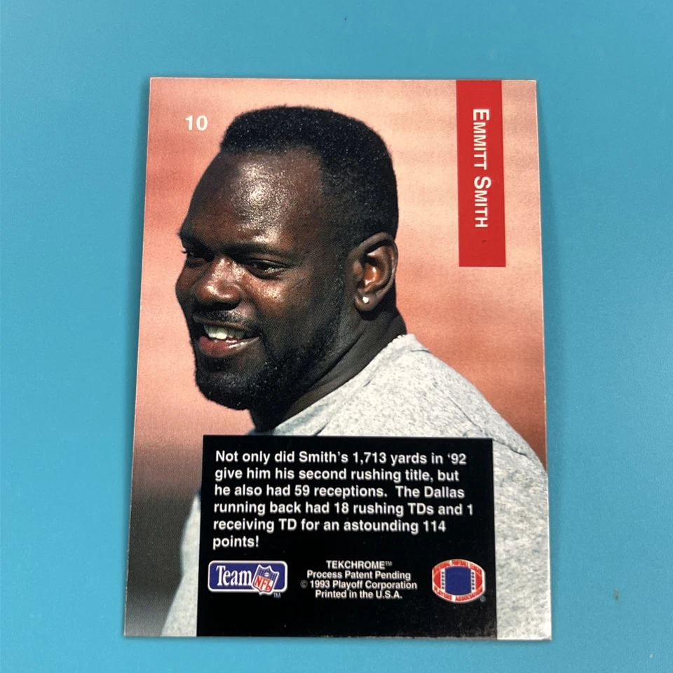 1993 Playoff - Emmitt Smith #10 - Image 3 of 3