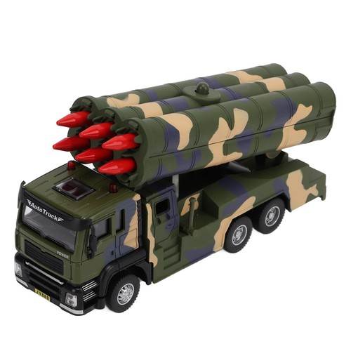 1/50 Militärraketen-Fahrzeug-Modell-Legierung Ziehen Zurück Raketen-Auto- SA - Bild 19 von 24