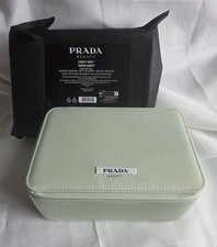 Prada Light Green Hard Vanity Case Approx. 8....
