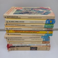 Nancy Drew Mystery 11x Paperback Book Bundle Vintage Armada 1970s Carolyn Keene