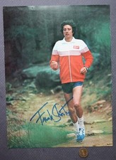 Olympic Marathon Star Frank Shorter AUTOGRAPHED / SIGNED 1970s Magazine Photo -