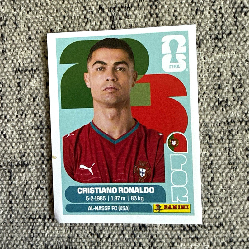 Panini FIFA 365 2023 Soccer Trading Cards Lot (2) Ronaldo & Lamine Yamal