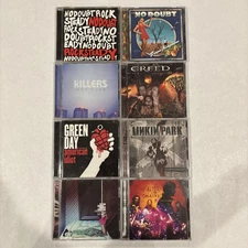 8 ROCK CD Lot - Linkin Park, Creed, No Doubt, Goo Goo Dolls, Killers, Green Day