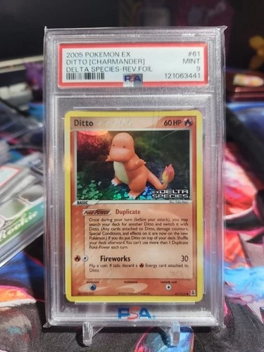 Ditto - (Charmander) 061/113 Delta Species Reverse Holo