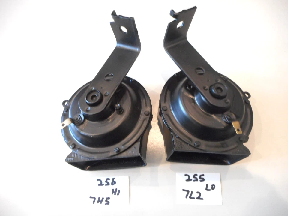 1968 68 Impala Chevrolet DELCO-REMY HORNS HI LO PAIR ORIGINAL HIGH LOW Foto 4 de 4