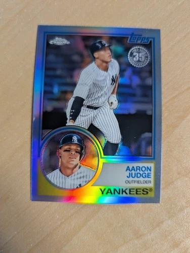 2018 Topps Chrome - 1983 Topps Refractor Aaron Judge #83T-1