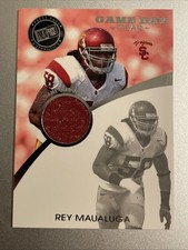 2009 Press Pass Signature Edition Game Day Gear Rey Maualuga USC Trojans rookie