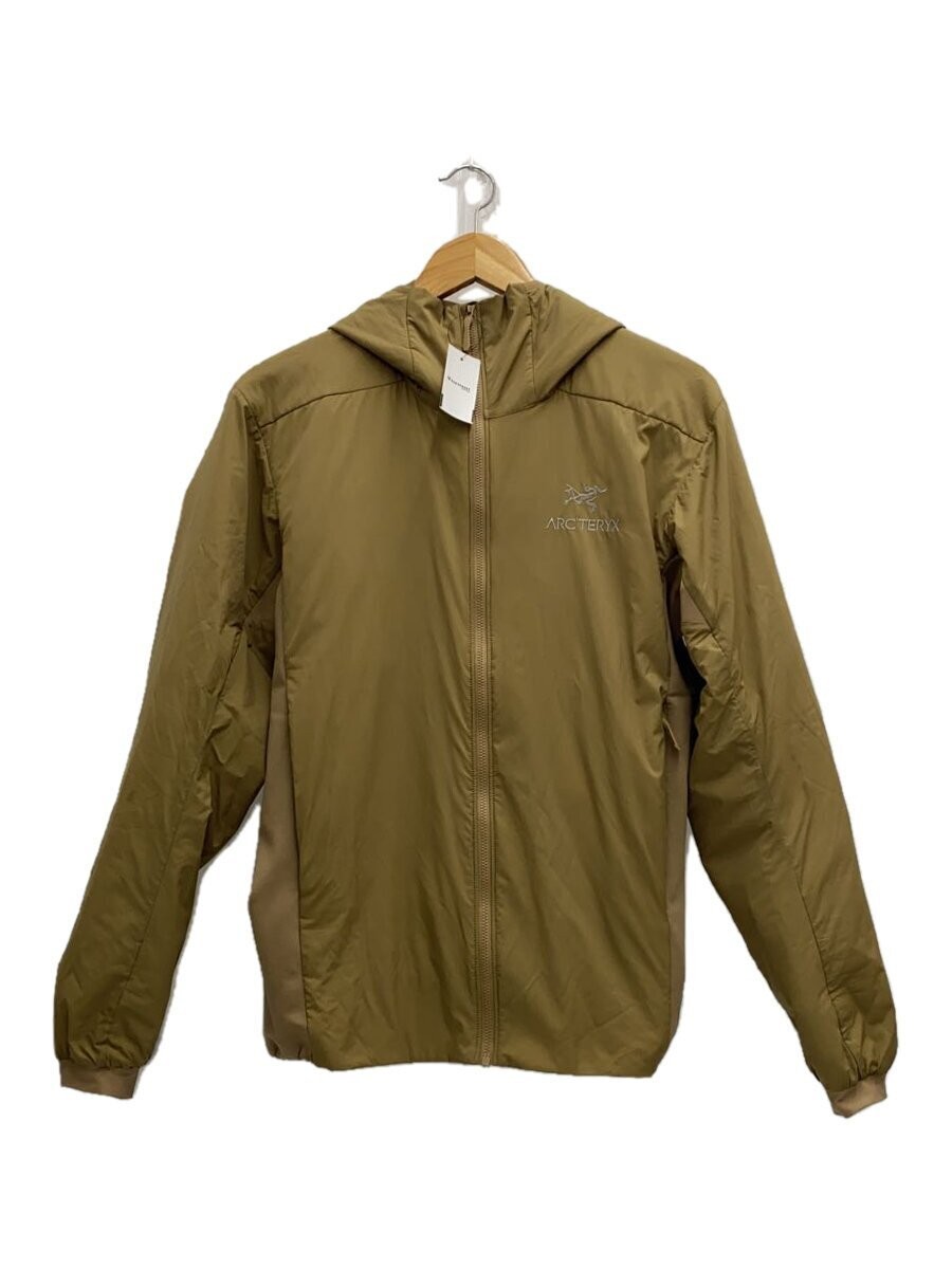 Arc'teryx Atom Felpa con Cappuccio Nylon Giacca Cammello Taglia S Leggera Impermeabile #EG CZA