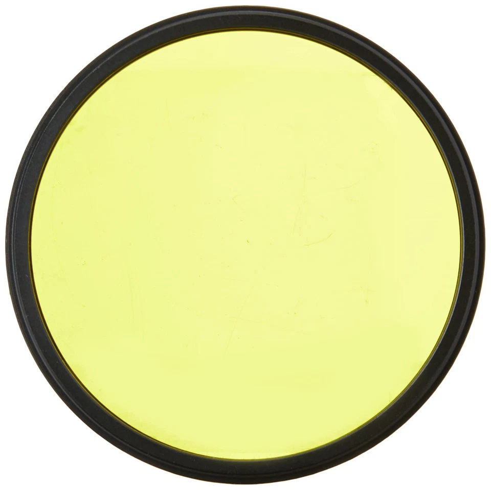 58mm Medium Yellow Camera Lens Filter for Contrast and Tonal Correction - Image 3 of 3