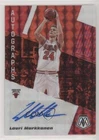 2019-20 Panini Mosaic Choice Fusion Red Prizm Lauri Markkanen #AM-LMK Auto