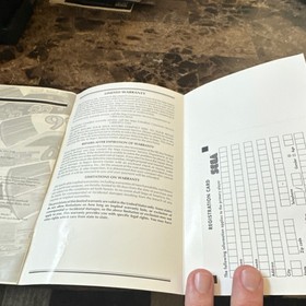 Sega Saturn Daytona USA Championship Circuit Edition Manual w/ Reg Included