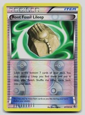 Root Fossil Lileep 87/101 Uncommon Plasma Blast Pokemon Reverse Holo LP