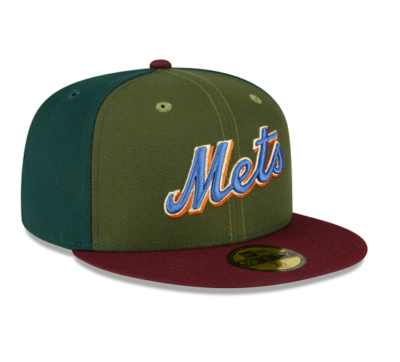 NEW YORK NY METS New Era Just Caps 59FIFTY Dark Green Fitted NEW YORK NY METS New Era Just Caps 59FIFTY Dark Green Fitted