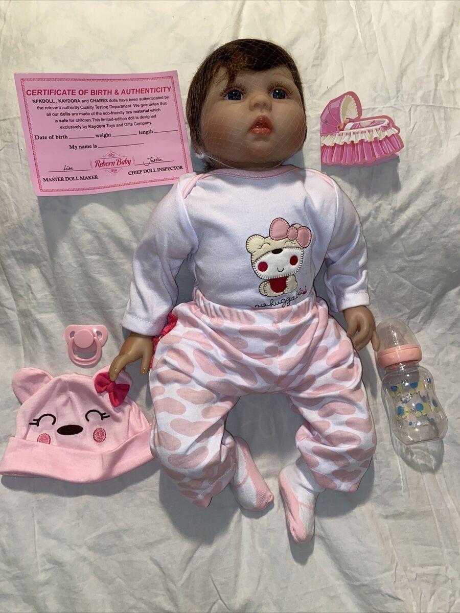  Kaydora Reborn Baby Dolls, 22 inch Weighted Baby Lifelike Reborn  Doll Girl, Lucy : Toys & Games