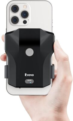 Eyoyo Barcode Scanner Bluetooth 1D 2D QR Barcodeleser mit iPhone Android iOS