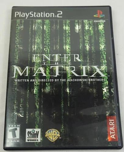 Enter the Matrix PS2 Sony PlayStation 2 Game Tested Working