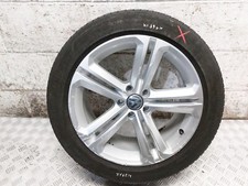 VOLKSWAGEN TIGUAN 5N 18" INCH ALLOY WHEEL WITH DAMAGED TYRE  5N0601025AK ET30