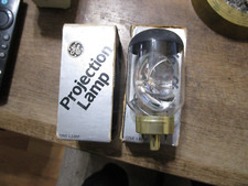 2 NOS GE DKM 21.5 Volt 250 Watt Projection Projector Light Bulbs Lamps