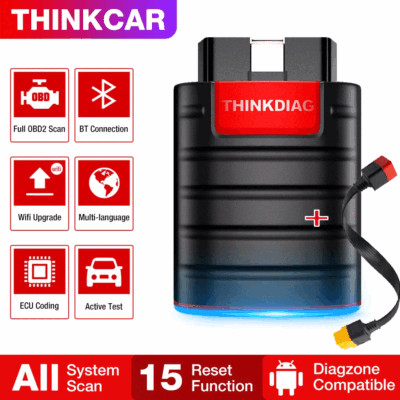 2024 ThinkCar THINKDIAG KFZ OBD2 Diagnosegerät ALLE System ECU Coding TPMS DE