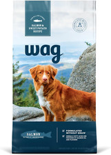Amazon Brand - Wag Dry Dog Food Salmon & Sweet Potato, Grain Free 24 Lb Bag 2.73 per pound