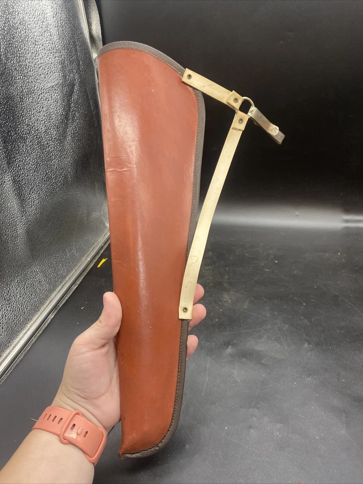 Чехол для стрел Bow Quiver. Коричневый с белым ремешком. Бесплатная доставка!!! - Изображение 4 из 4