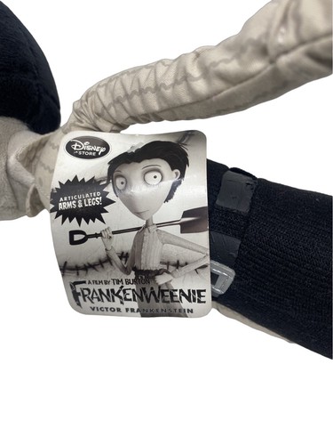 Disney Store Frankenweenie Victor Frankenstein Plush Soft Stuffed Doll 23" - Picture 5 of 5