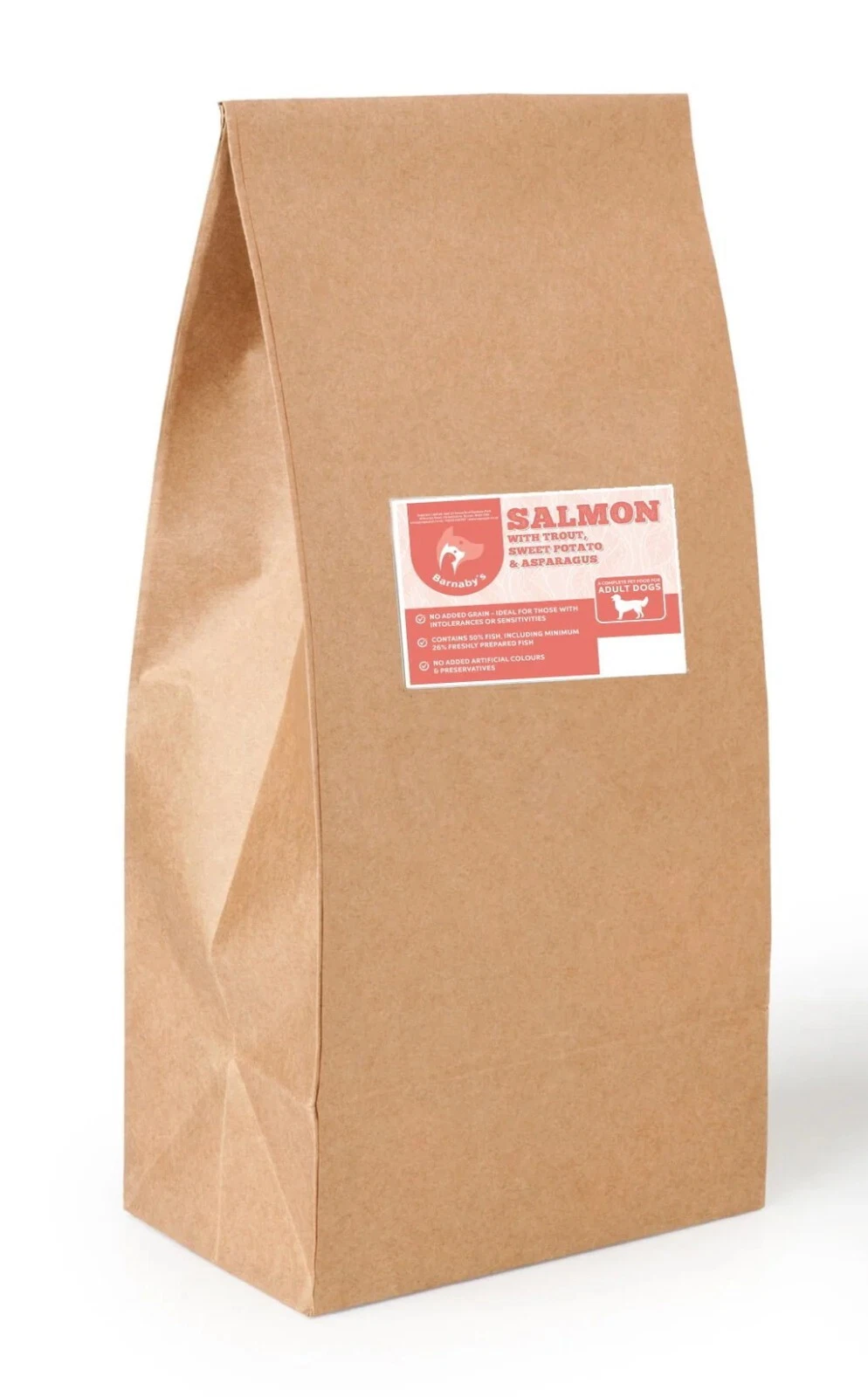 15kg Grain Free Adult Dog Salmon with Trout, Sweet Potato & Asparagus Food