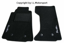 MX-5 Fußmatten schwarz NCFL mit Roadster Logo weiss Mazda MX-5 TYP NC/FL ab 2008