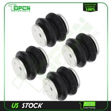 4pcs For 38 12 Npt Port Air Suspension Air Spring Bags Heavy Duty 2600 Lbs 4pcs For 38 12 Npt Port Air Suspension Air Spring Bags Heavy Duty 2600 Lbs