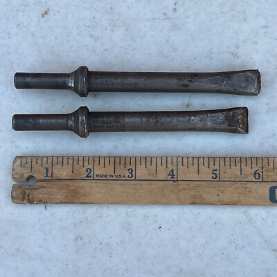 Matco Tools 6  Air Hammer Chisel Bits MC302B Made in USA - Set of 2
