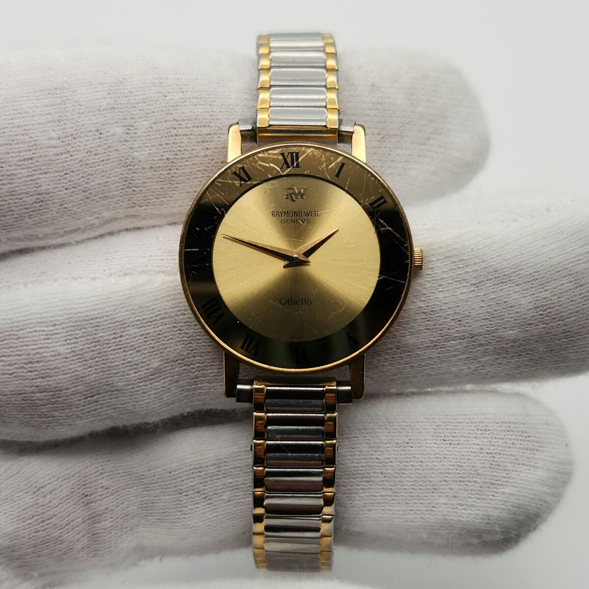 Raymond Weil Othello Ladies 18K Gold Electroplated Quartz Raymond Weil Othello Ladies 18K Gold Electroplated Quartz