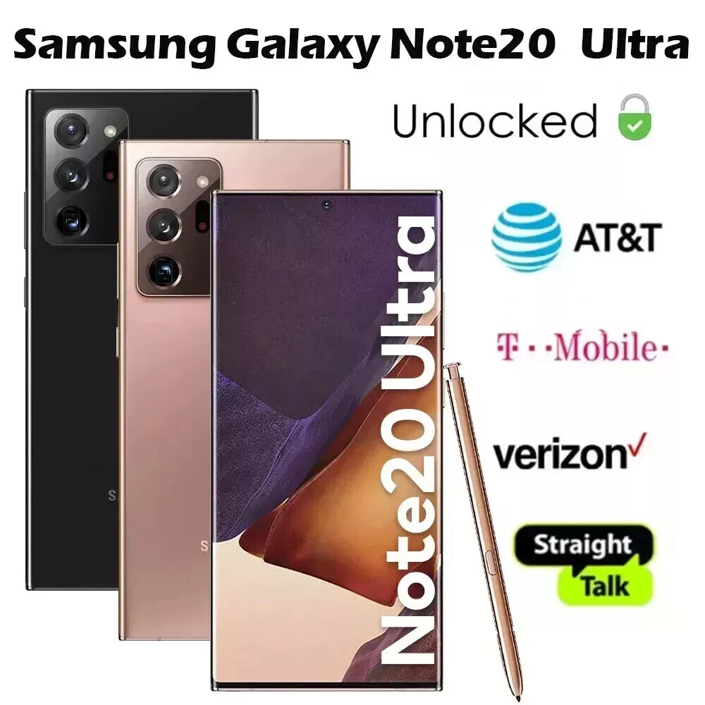 NEW Samsung Galaxy Note 20 Ultra 5G SM-N986U 128GB Factory