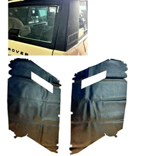 LAND ROVER RANGE ROVER CLASSIC 1987-95 REAR PILLAR VINYL PRE-CUT SKIN COVER PAIR